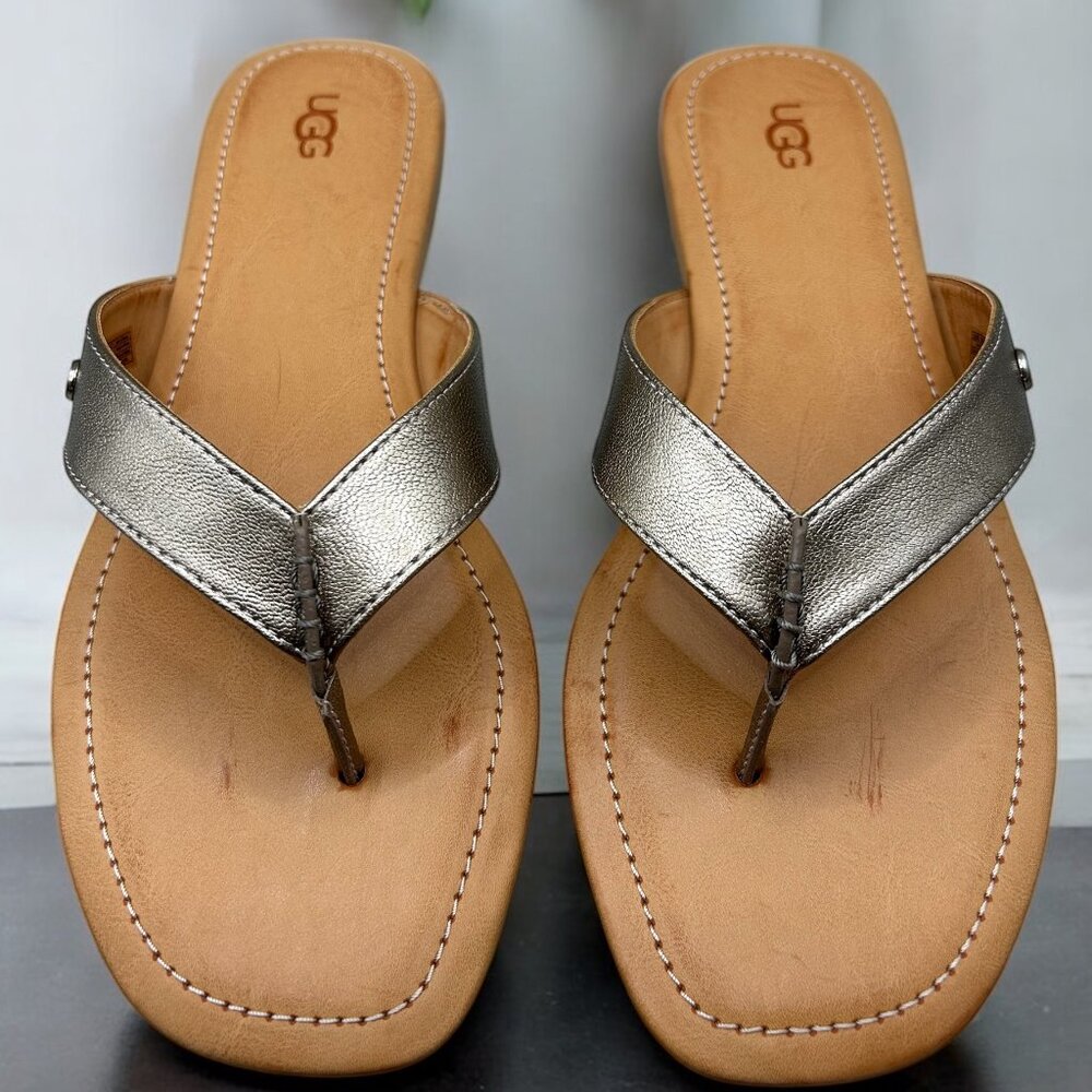 NEW UGG Women's Tuolumne Sandal-Color Light Bronze-Style 1109656 - Size 11